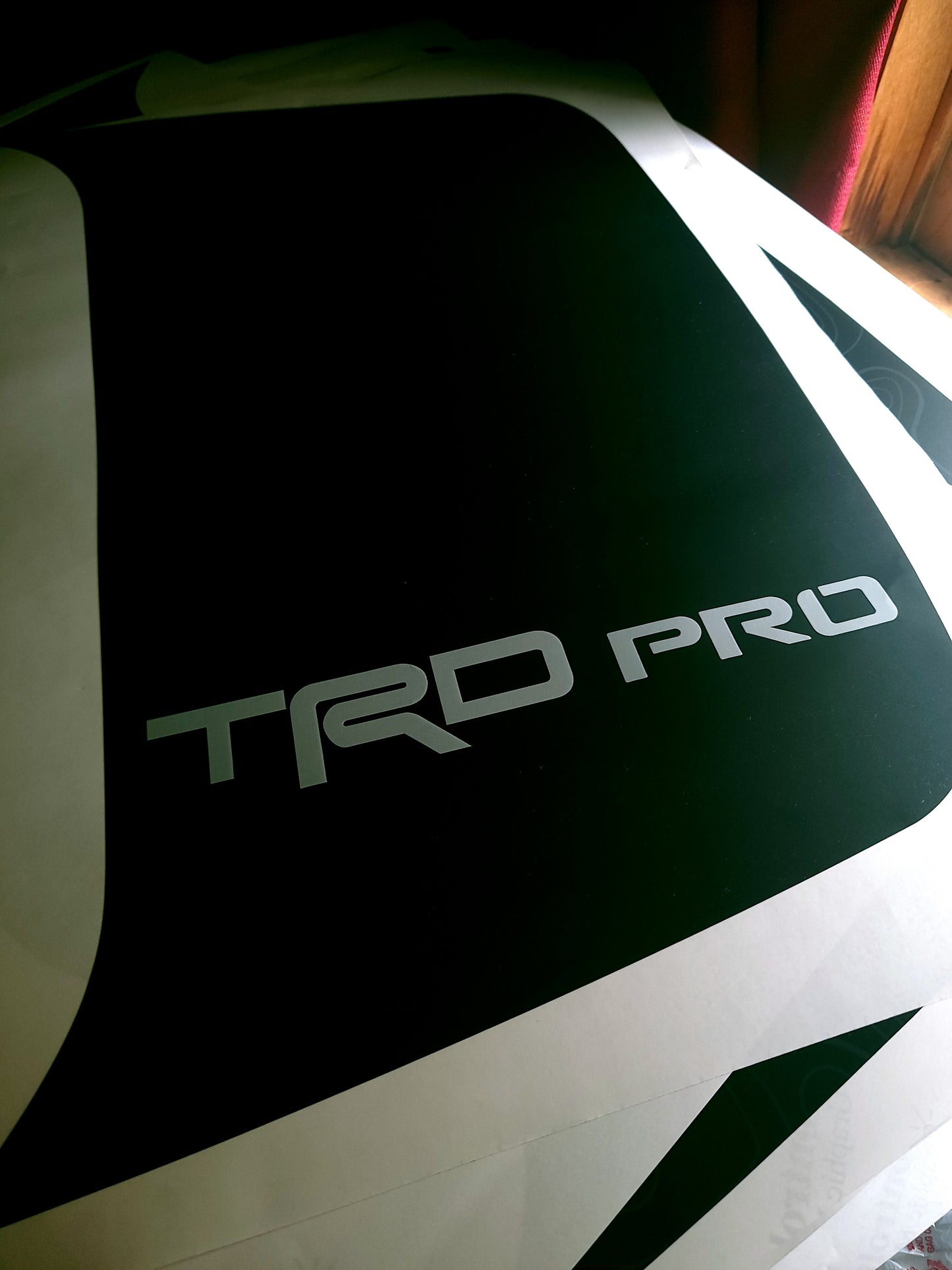Toyota 4Runner TRD PRO 2010-2024 Anti-Glare Hood Scoop Decal