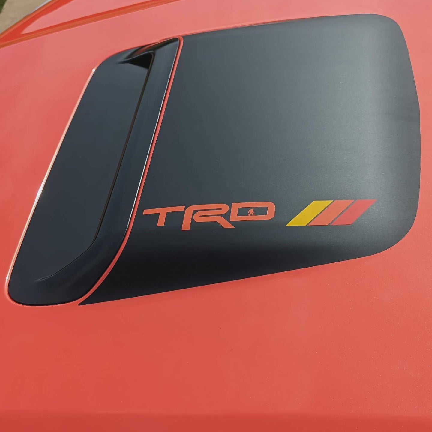 Toyota 4Runner TRD Heritage Bigfoot 2010-2024 Anti-Glare Hood Scoop Decal