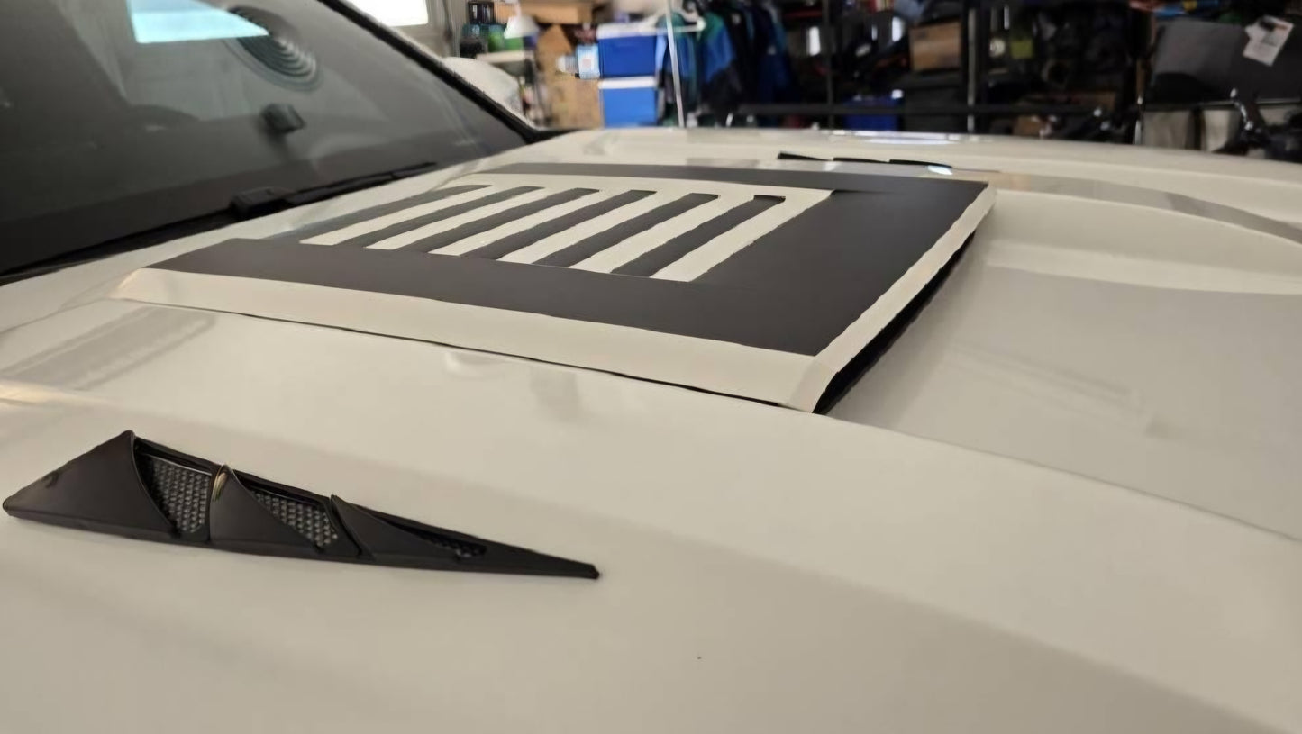 2024+ Tacoma/ 2025+ 4Runner Anti-Glare Hood Scoop Decal