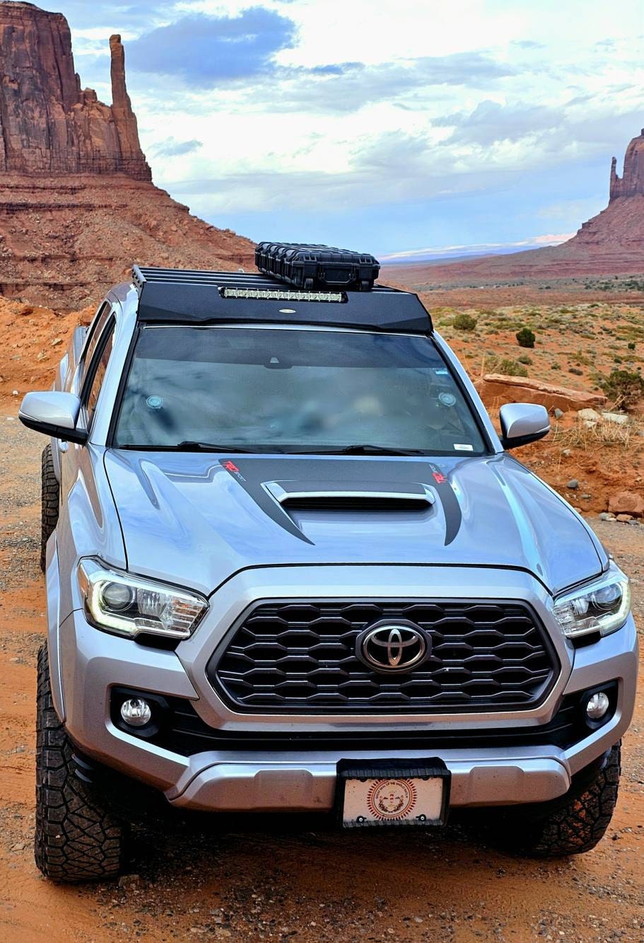 2016-2023 Tacoma Anti-Glare Hood Scoop Decal
