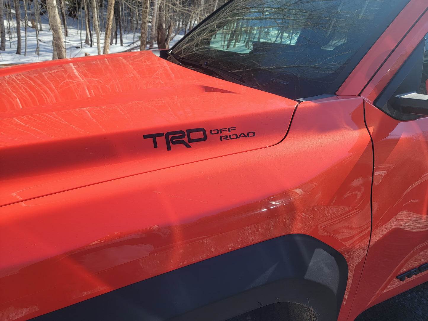 2024+ Tacoma/ 2025+ 4Runner Hood Decal lettering (Pair)