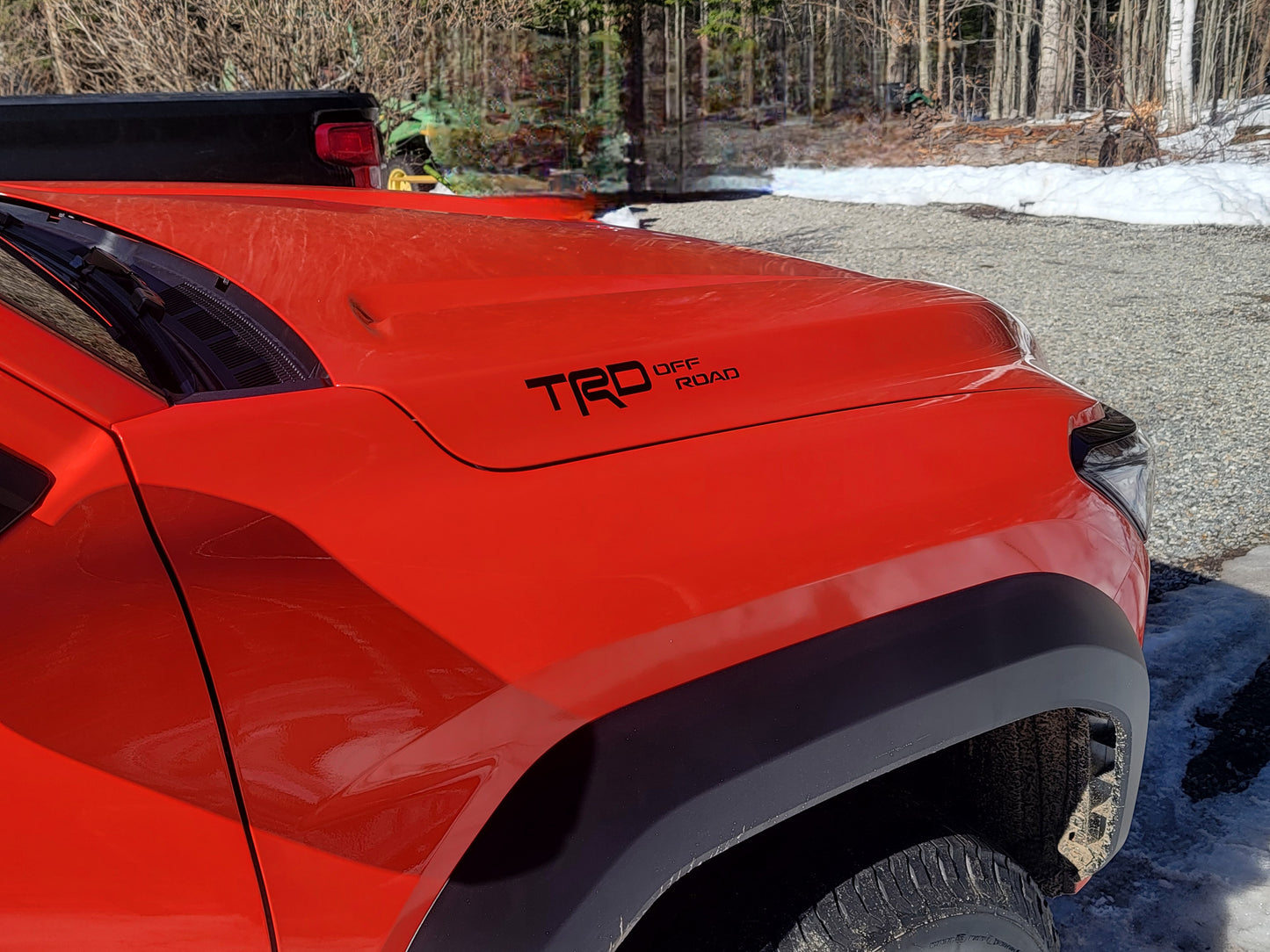2024+ Tacoma/ 2025+ 4Runner Hood Decal lettering (Pair)