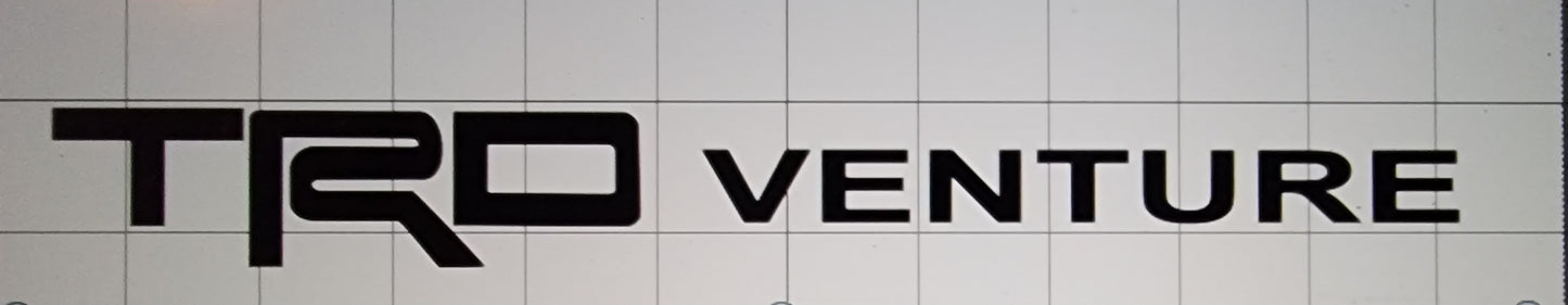YodaVinyl Decal lettering for 5th Gen 4Runner , Tacoma ( TRD , TRD Off-Road , TRD Pro )