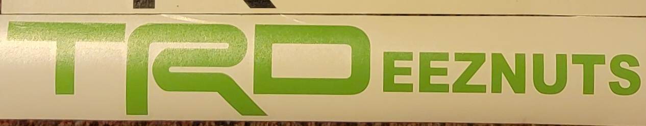 YodaVinyl's "TRDeeznutz" Vinyl Decal