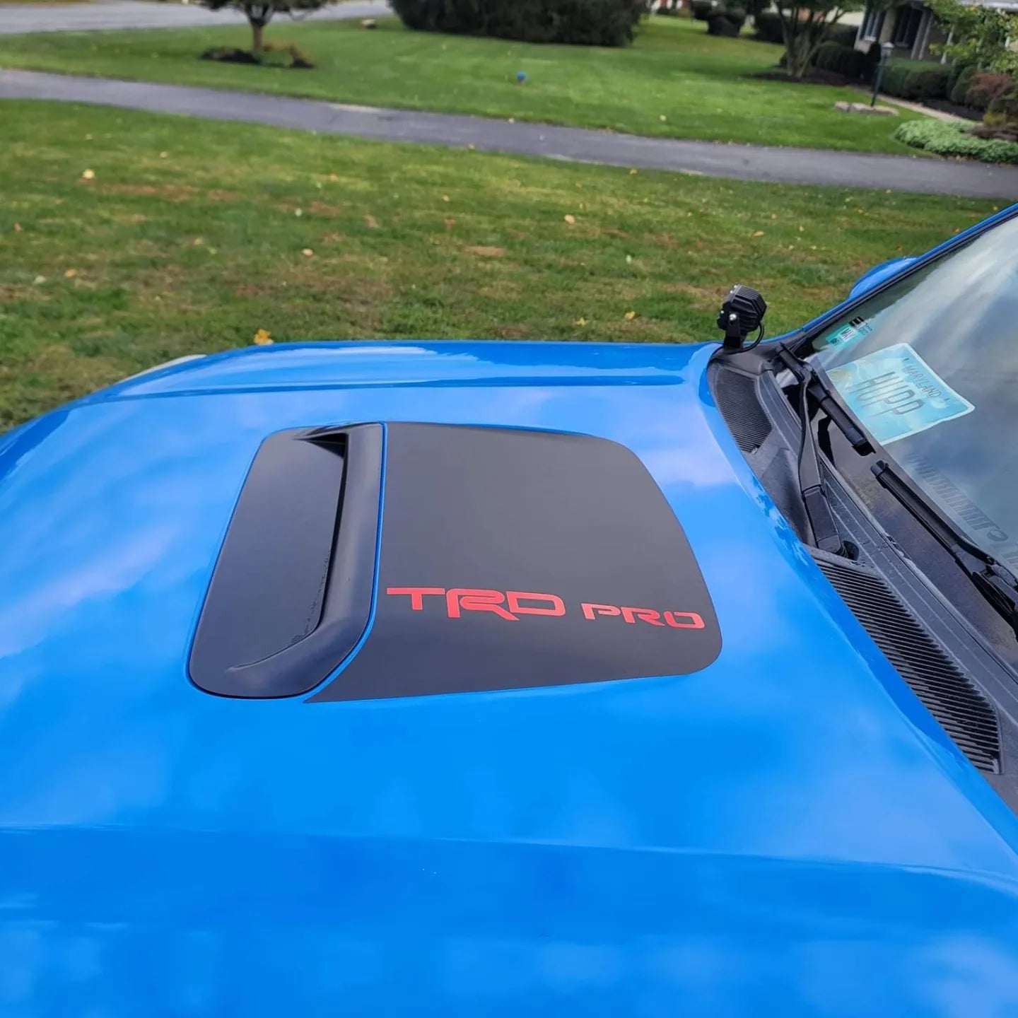 Toyota 4Runner TRD PRO 2010-2024 Anti-Glare Hood Scoop Decal