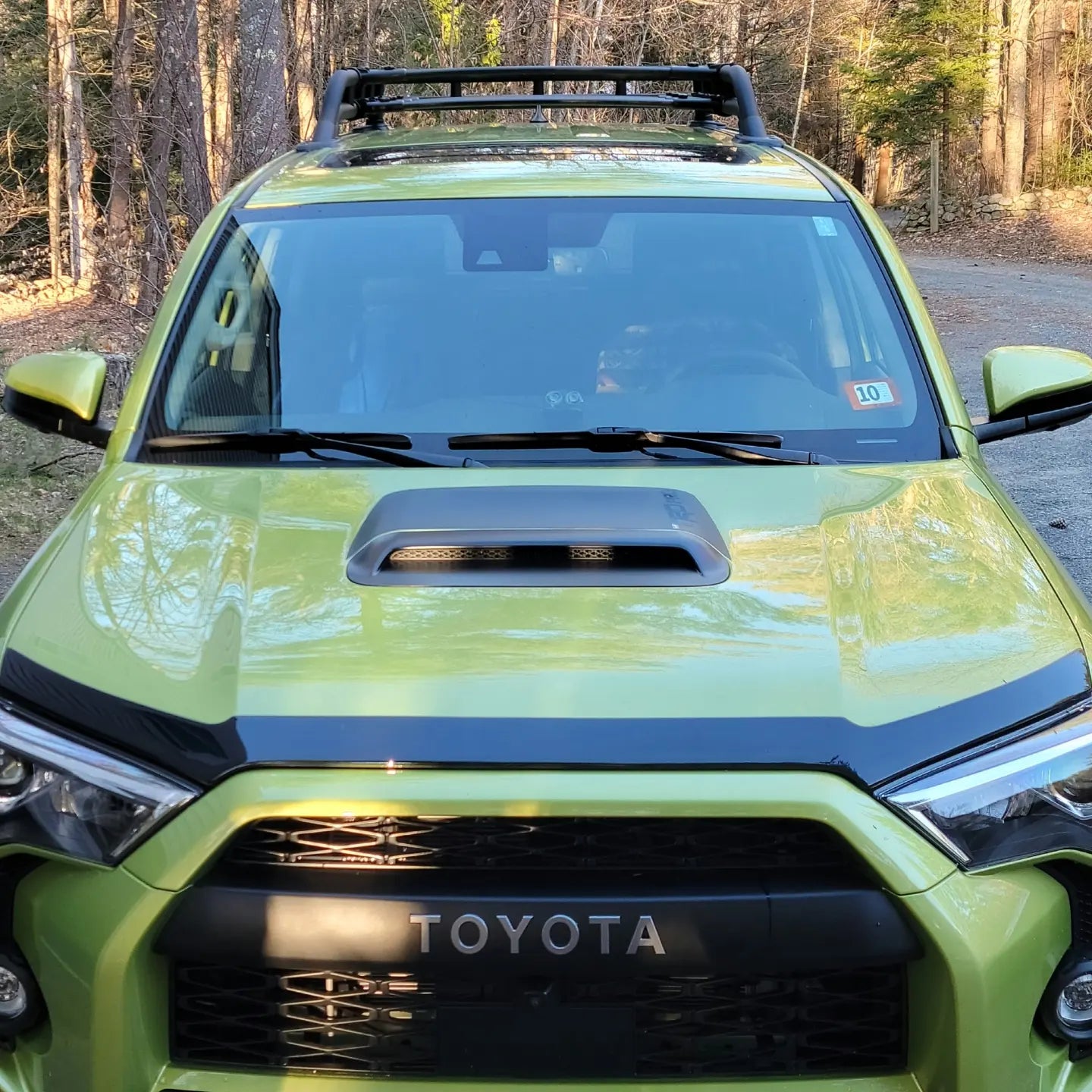 Toyota 4Runner 5th Gen 2010-2024  Anti-Glare Hood Scoop Decal with TRD Pro lettering