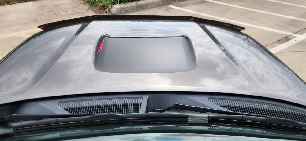 YodaVinyl Toyota 4Runner 5th Gen Hood Scoop Decal with Trail lettering