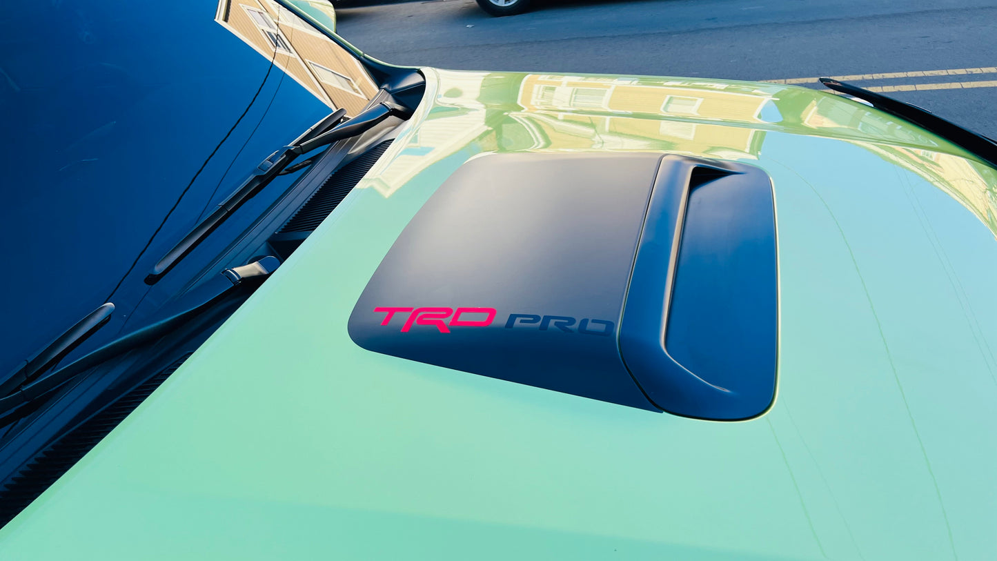 Toyota 4Runner TRD PRO 2010-2024 Anti-Glare Hood Scoop Decal