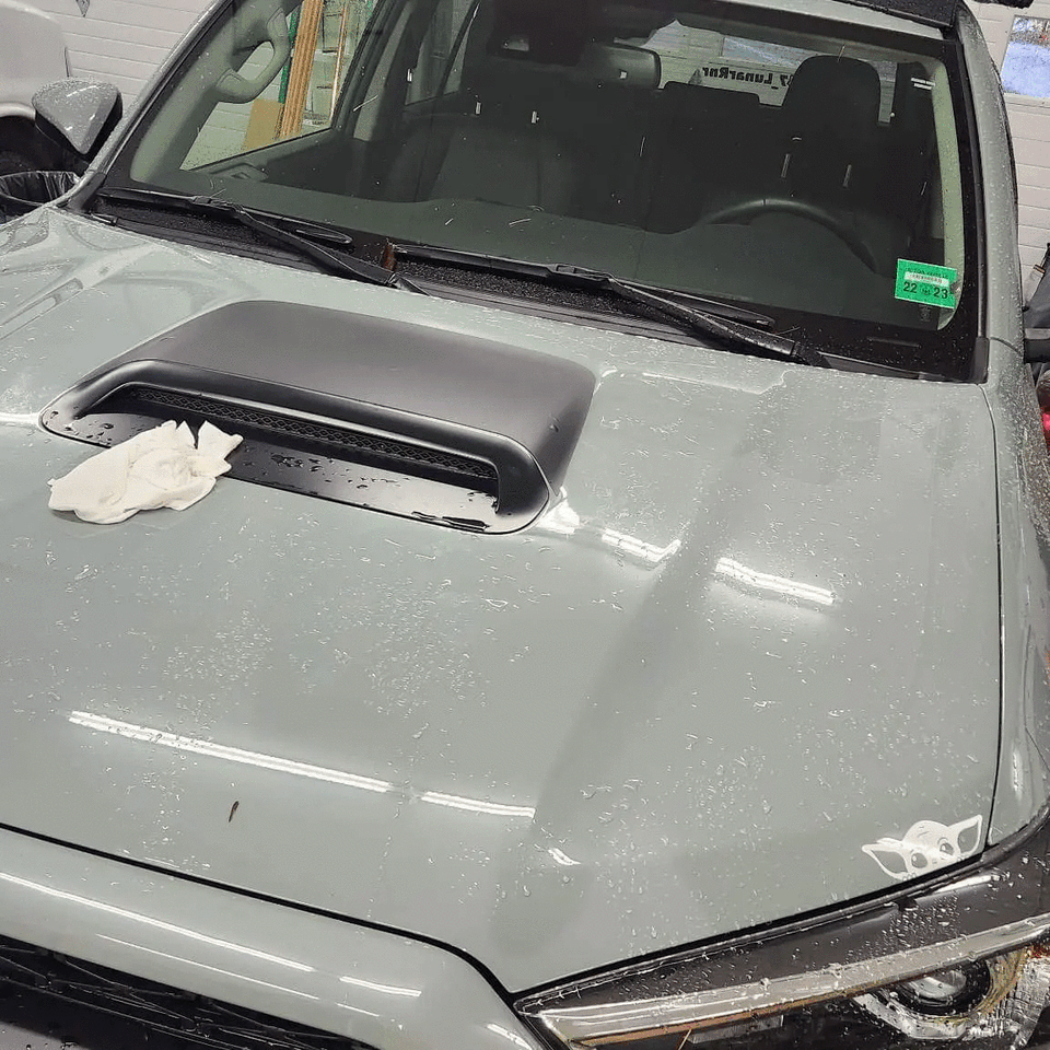 CAPA Certified Steel Hood With Scoop For Toyota 4Runner 2010-2023 - Direct Fit Primed Finish