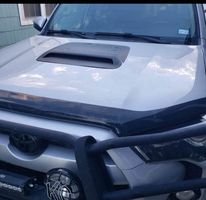 YodaVinyl's Toyota 4Runner 2010-2023 / Toyota Tacoma 2012-2015 Anti-Glare Hood Scoop Decal without lettering (Scoop decal only)