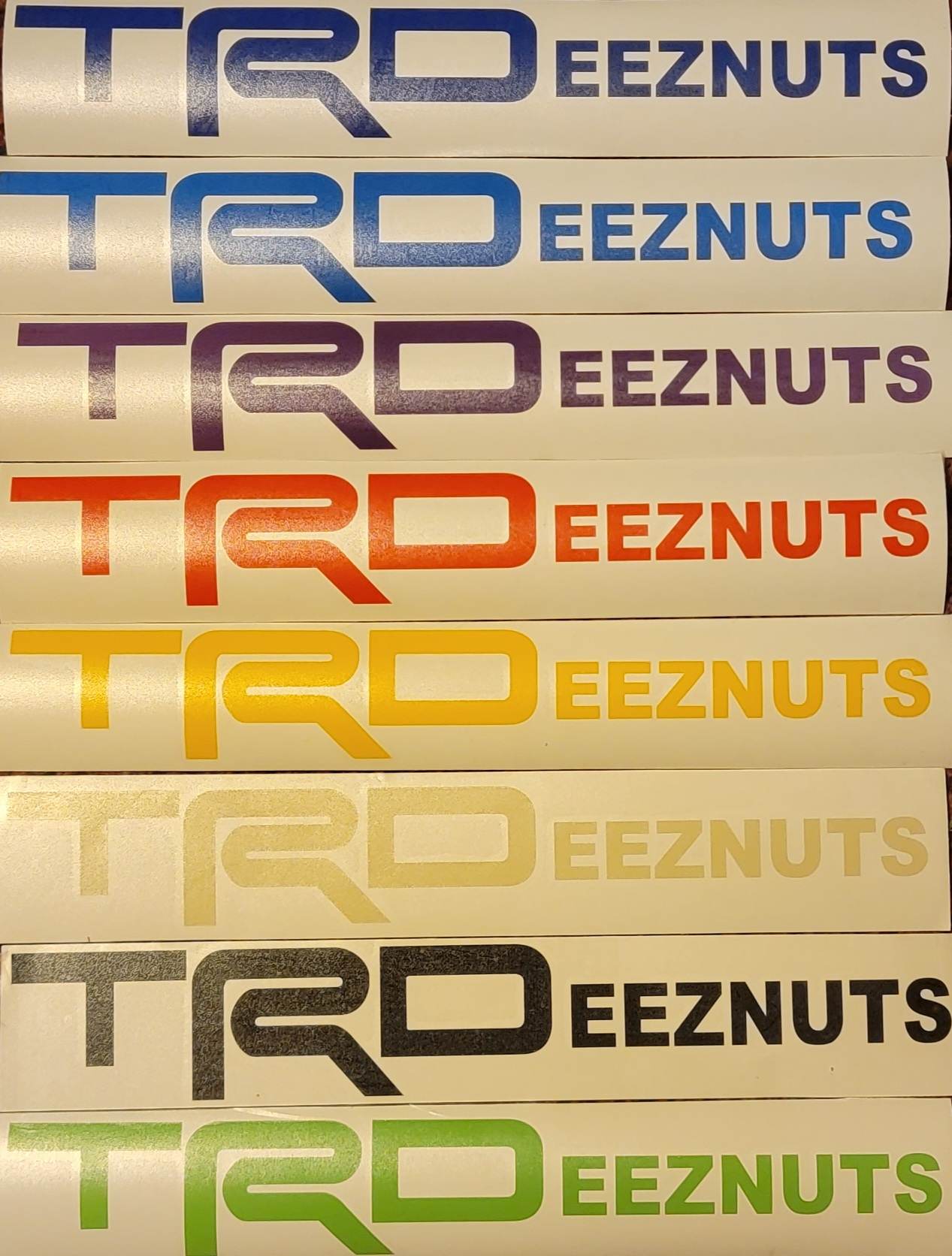 YodaVinyl's "TRDeeznutz" Vinyl Decal